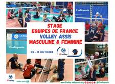 Stage Equipe de France Féminine et Masculine - #volleyassis