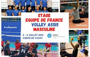 Stage Equipe de France Masculine - #volley assis