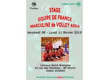 Groupe France Volley Assis Masculin - Stage préparation TQCE 2019 CROATIE