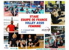 Stage Equipe de France Féminine - #volley assis